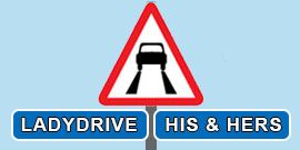 Ladydrive Driving School Logo